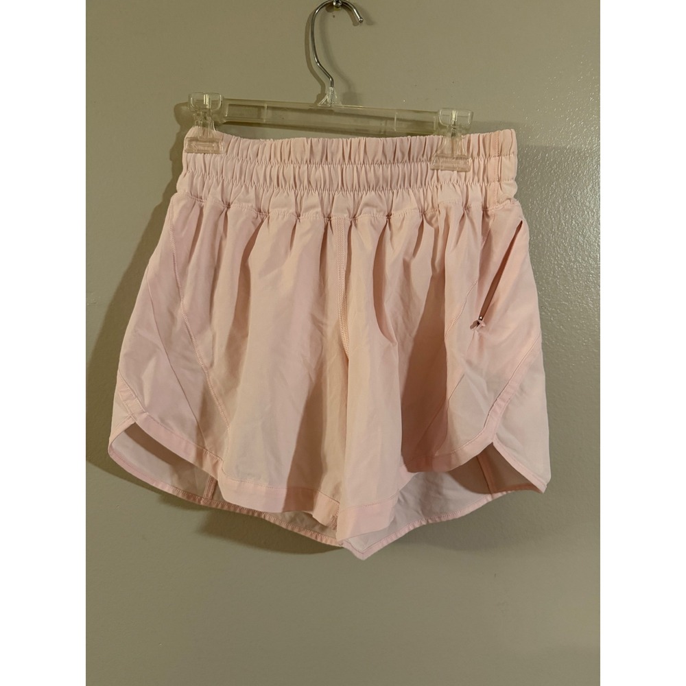 Lululemon Track That High-Rise Lined Short 3 Pink W7ATBS Size 4